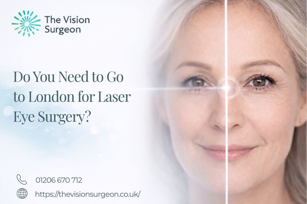 Do You Need to Go to London for Laser Eye Surgery The Vision Surgeon