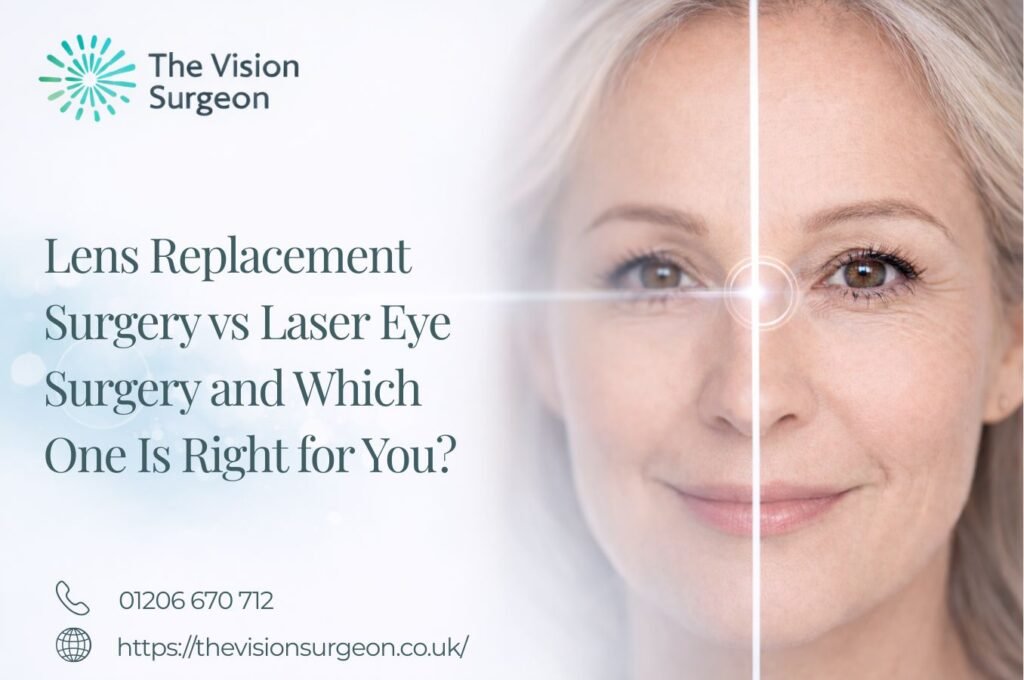 Lens Replacement Surgery vs Laser Eye Surgery and Which One Is Right for You The Vision Surgeon