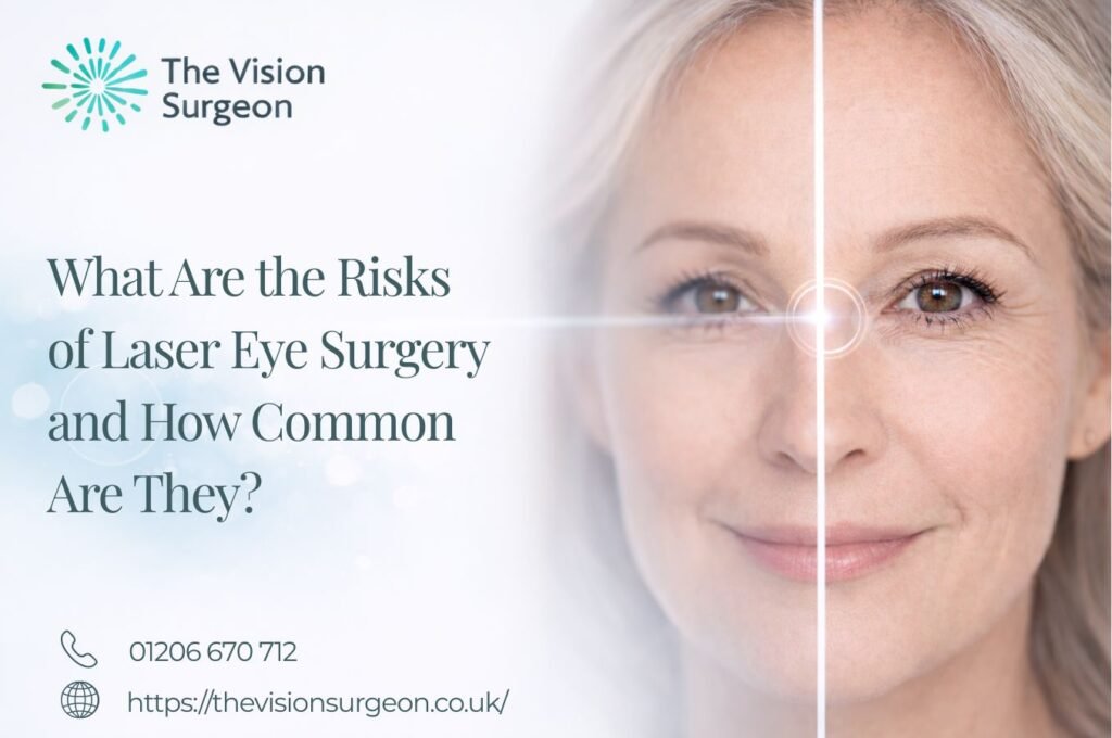 What Are the Risks of Laser Eye Surgery and How Common Are They The Vision Surgeon - Blog Card