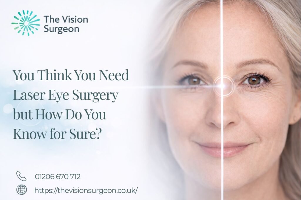 You Think You Need Laser Eye Surgery but How Do You Know for Sure The Vision Surgeon