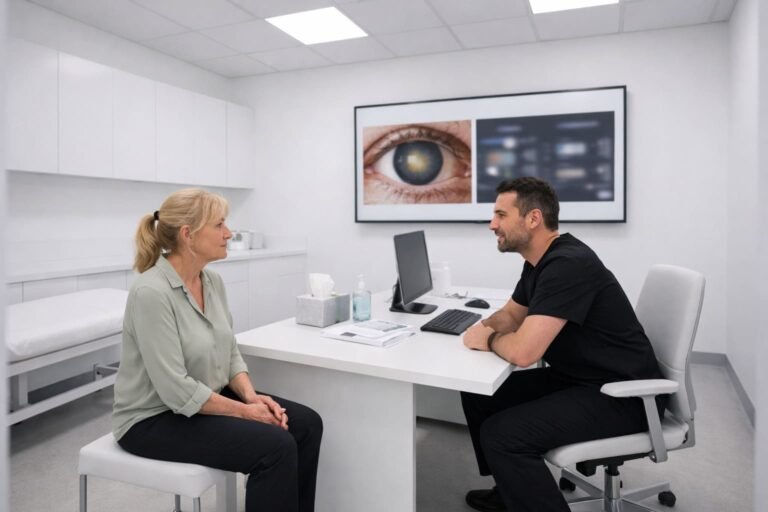 Cataract Scan Review Consultation - Illustrative Image