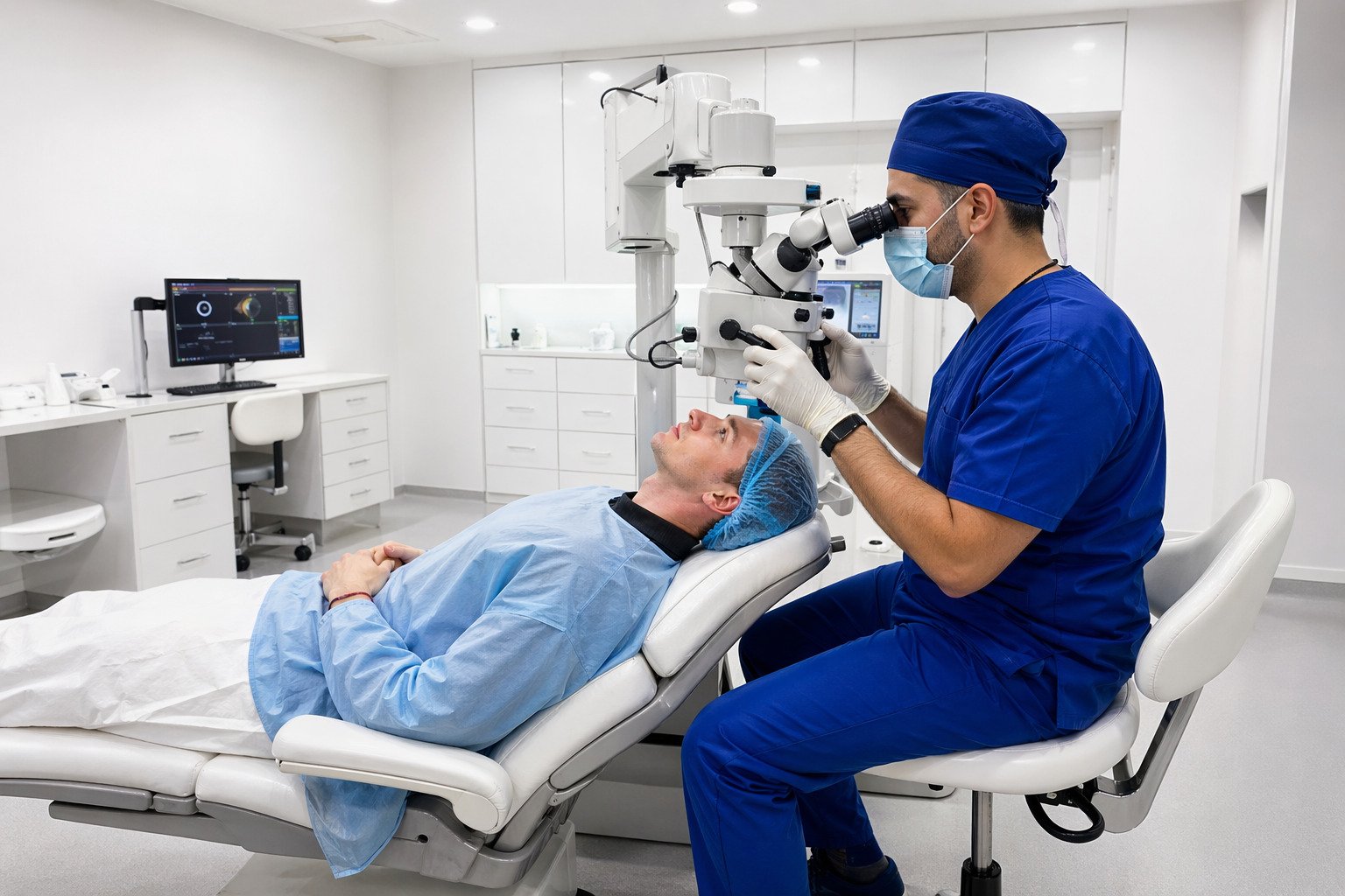 Implantable Collamer Lens Procedure Preparation - Illustrative Image