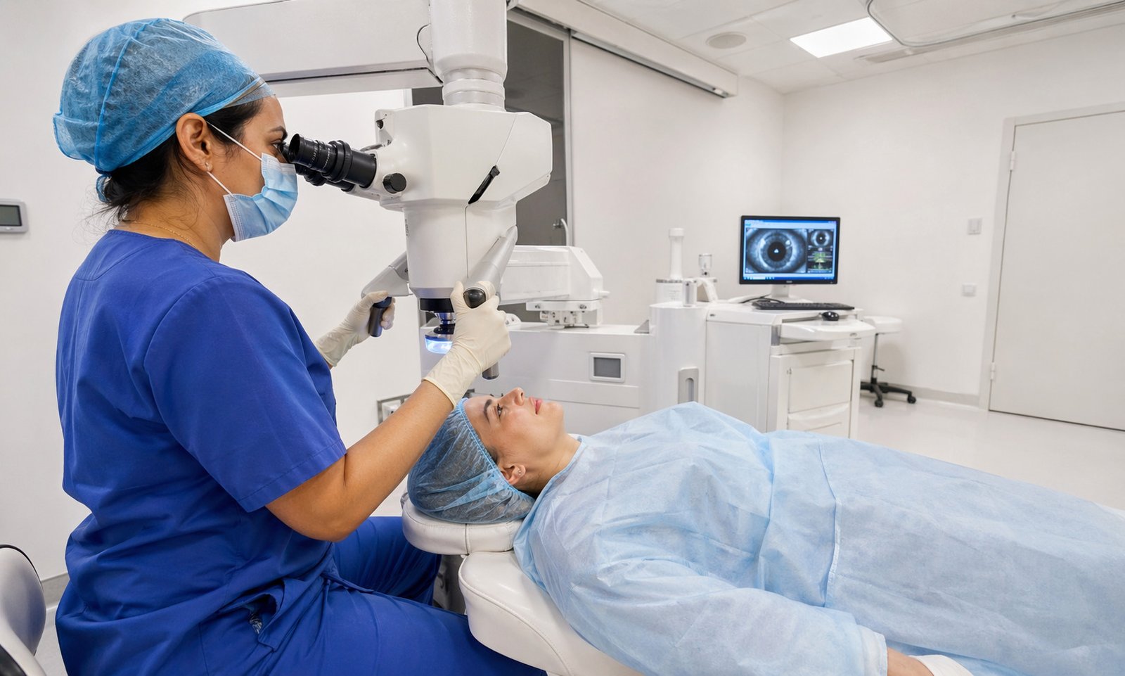 Implantable Collamer Lens Treatment Positioning – Illustrative Image