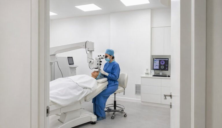 Implantable Collamer Lens Treatment Room Setup - Illustrative Image