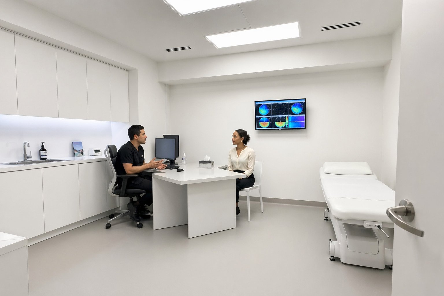 LASIK Eligibility Consultation – Illustrative Image