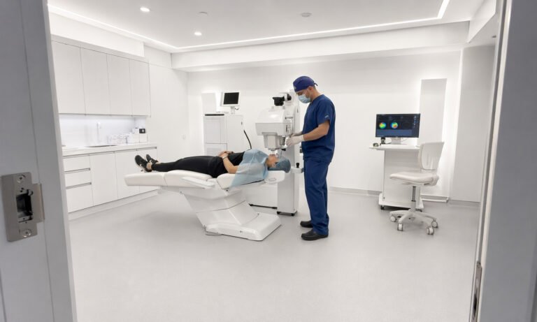 LASIK Laser Room Setup - Illustrative Image