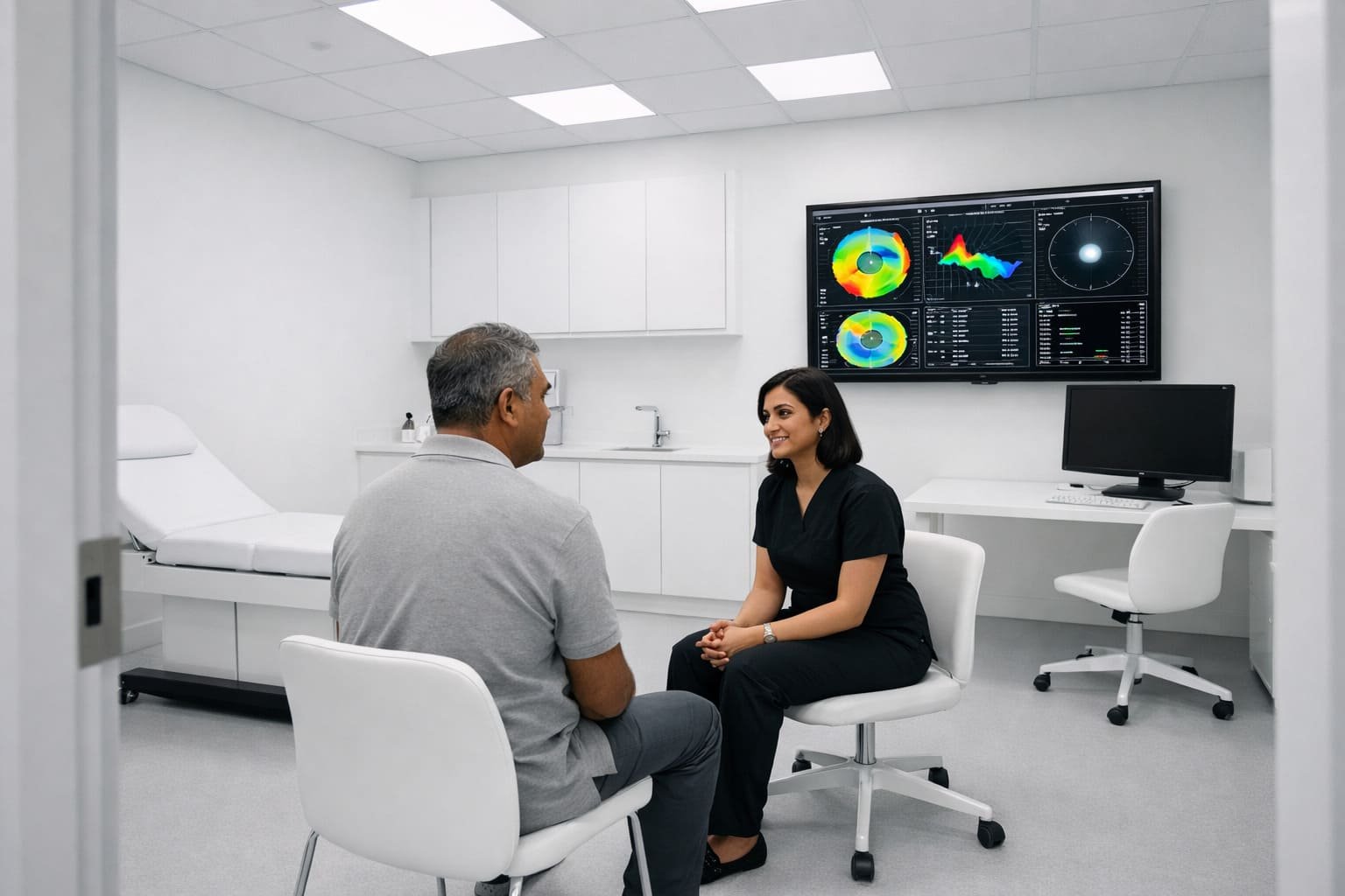 Laser Eye Surgery Eligibility Consultation – Illustrative Image