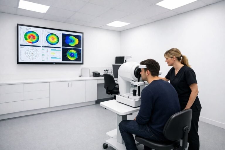 Laser Eye Surgery Topography Imaging - Illustrative Image