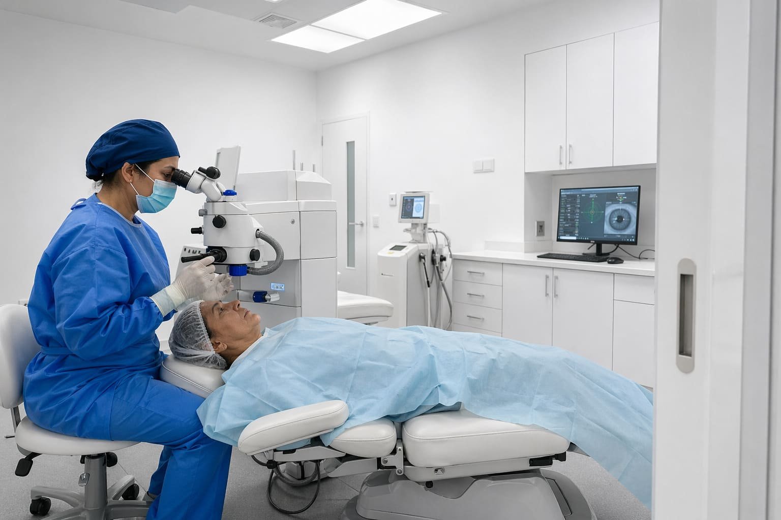 Lens Replacement Clinical Preparation – Illustrative Image