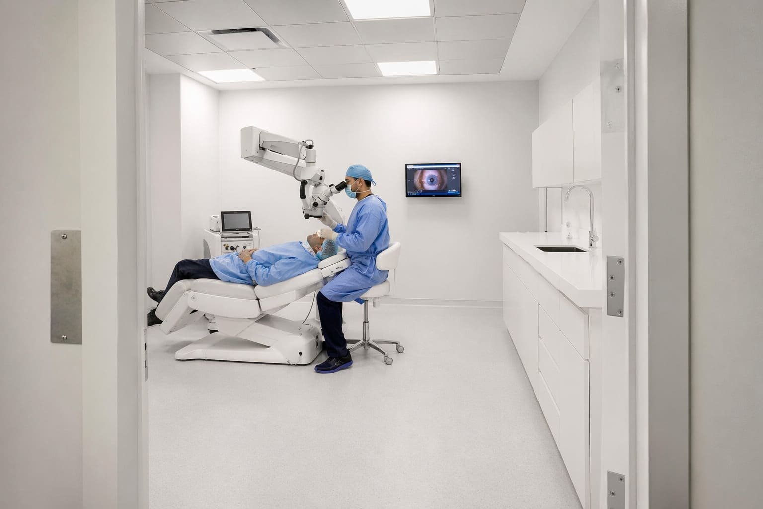 Pterygium Surgery Clinical Preparation – Illustrative Image