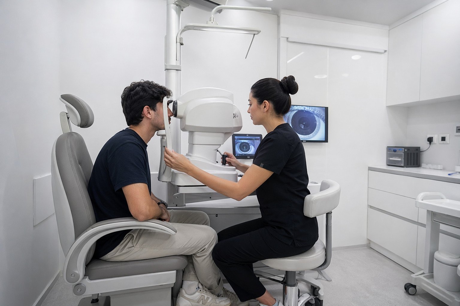 Vision Correction Chairside Assessment – Illustrative Image