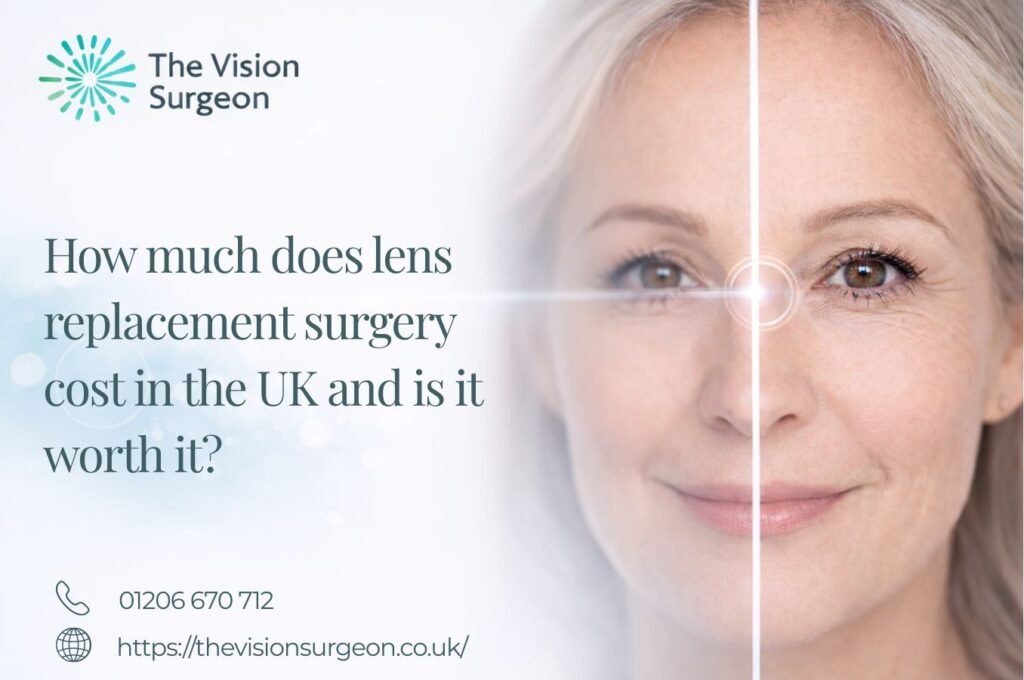 How much does lens replacement surgery cost in the UK and is it worth it The Vision Surgeon
