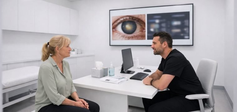 Cataract Scan Review Consultation - Illustrative Image