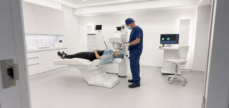 LASIK Laser Room Setup - Illustrative Image