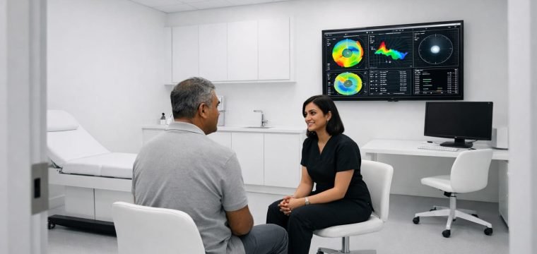 Laser Eye Surgery Eligibility Consultation - Illustrative Image