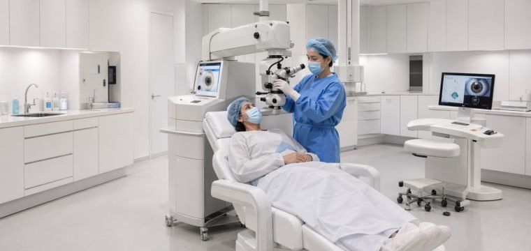 Lens Replacement Surgery Suite Overview - illustrative Image