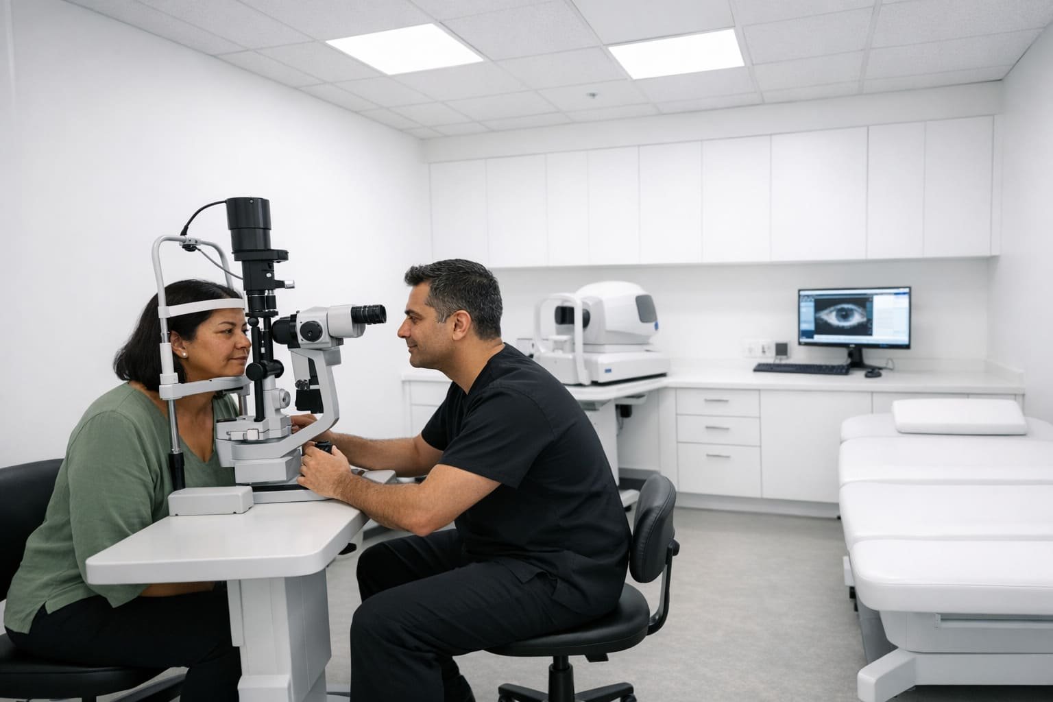Laser Eye Surgery Specialist Examination - Illustrative Image
